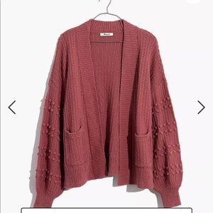 Madewell Bobble Cardigan Sweater size XS NEW WITH TAGS